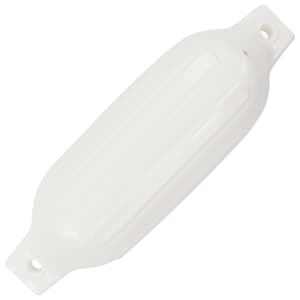vidaXL paadi kaitseraud 4 tk, valge, &Oslash; 11 x 40 cm, PVC