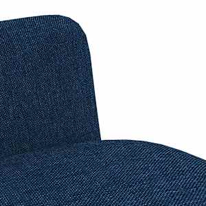 Jídelní židle 6 ks modré textil - obrázek 6