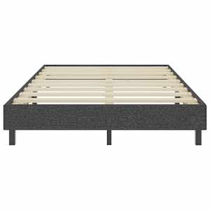 Postel boxspring šedá textil 120 x 200 cm - obrázek 4