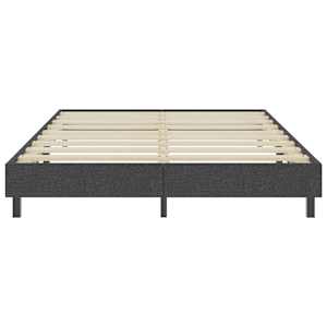 Postel boxspring šedá textil 180 x 200 cm - obrázek 4