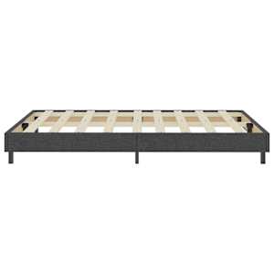 Postel boxspring šedá textil 180 x 200 cm - obrázek 5