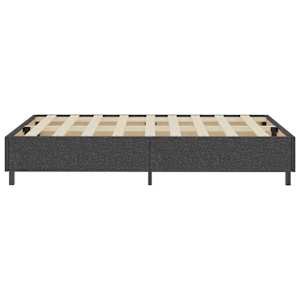 Postel boxspring šedá textil 120 x 200 cm - obrázek 5
