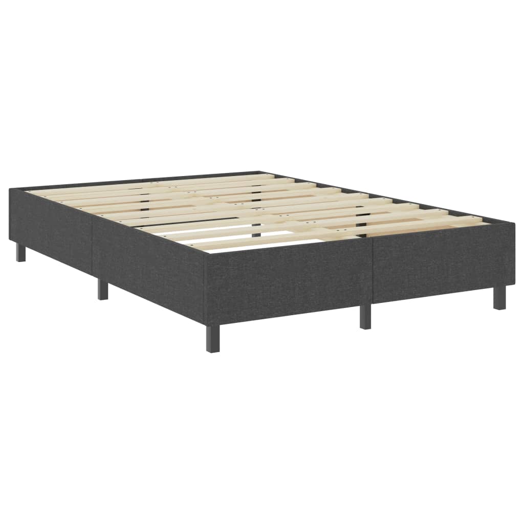 Thumbnail - vidaXL Boxspring-Bettgestell Grau Stoff 160x200 cm