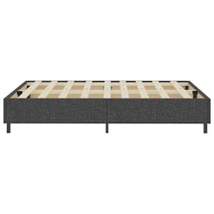 Postel boxspring šedá textil 160 x 200 cm - obrázek 5
