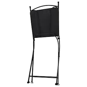 3dílný mozaikový bistro set keramický šedý - obrázek 7