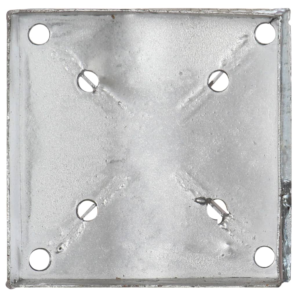 Kotvící hroty 6 ks stříbrné 14 x 14 x 91 cm pozinkovaná ocel