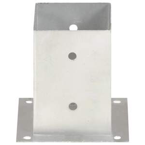 Patka na sloupek 4 ks pozinkovaný kov 101 mm - obrázek 3