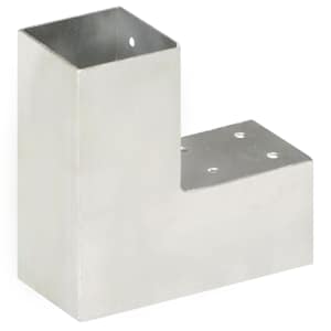 Trámová spojka 4 ks ve tvaru L pozinkovaný kov 71 x 71 mm - obrázek 4