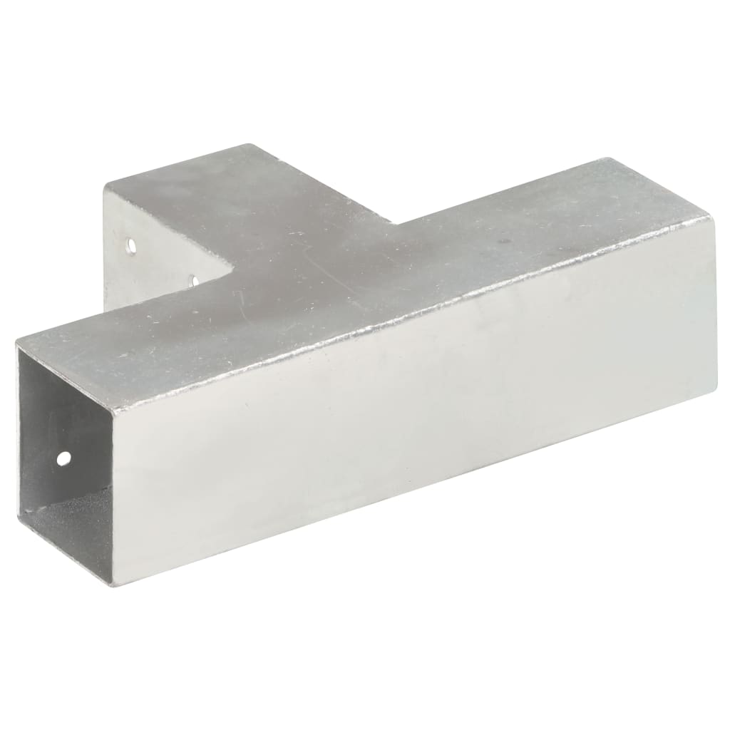 Thumbnail - vidaXL Pfostenverbinder T-Form Verzinktes Metall 71 x 71 mm