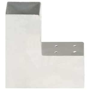 Trámová spojka 4 ks ve tvaru L pozinkovaný kov 81 x 81 mm - obrázek 3