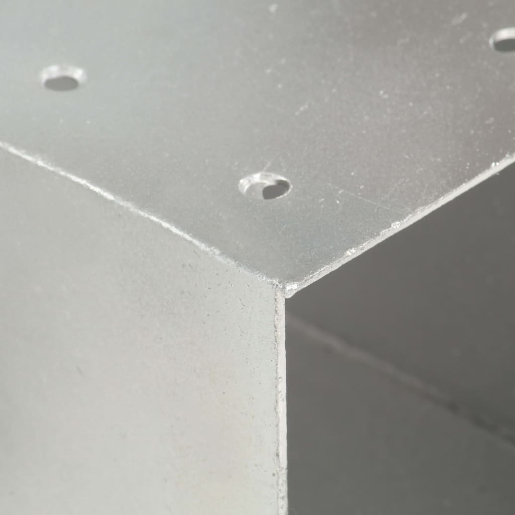 Pfostenverbinder 4 Stk. Y-Form Verzinktes Metall 81 x 81 mm | Stepinfit.de