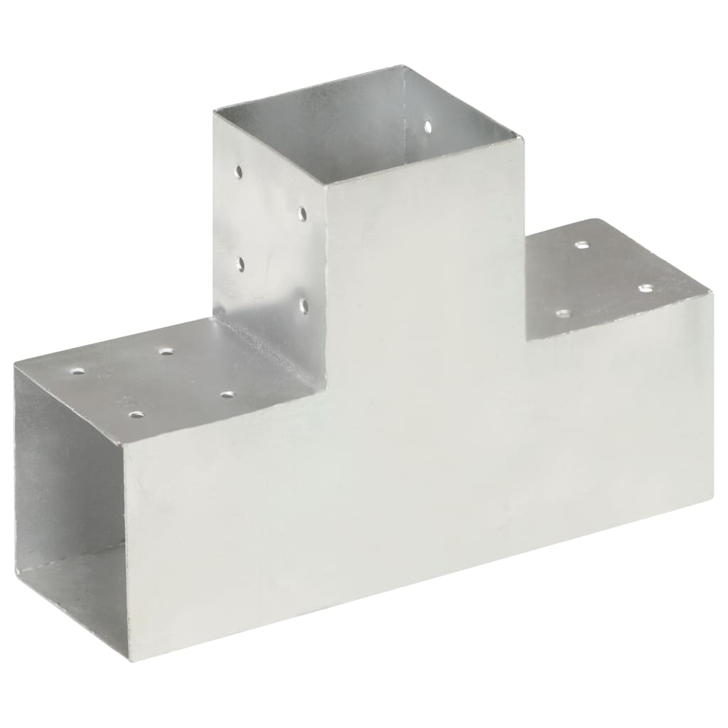 vidaXL Trámová spojka ve tvaru T pozinkovaný kov 101 x 101 mm