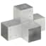  vidaXL X alakú horganyzott fém oszloptartó 101 x 101 mm termék 2. képe