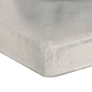 Krytky na plotové sloupky 6ks s koulí pozinkovaný kov 101x101mm - obrázek 6