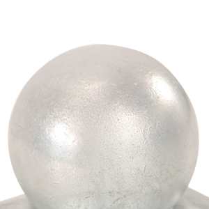 Krytky na plotové sloupky 6ks s koulí pozinkovaný kov 101x101mm - obrázek 7