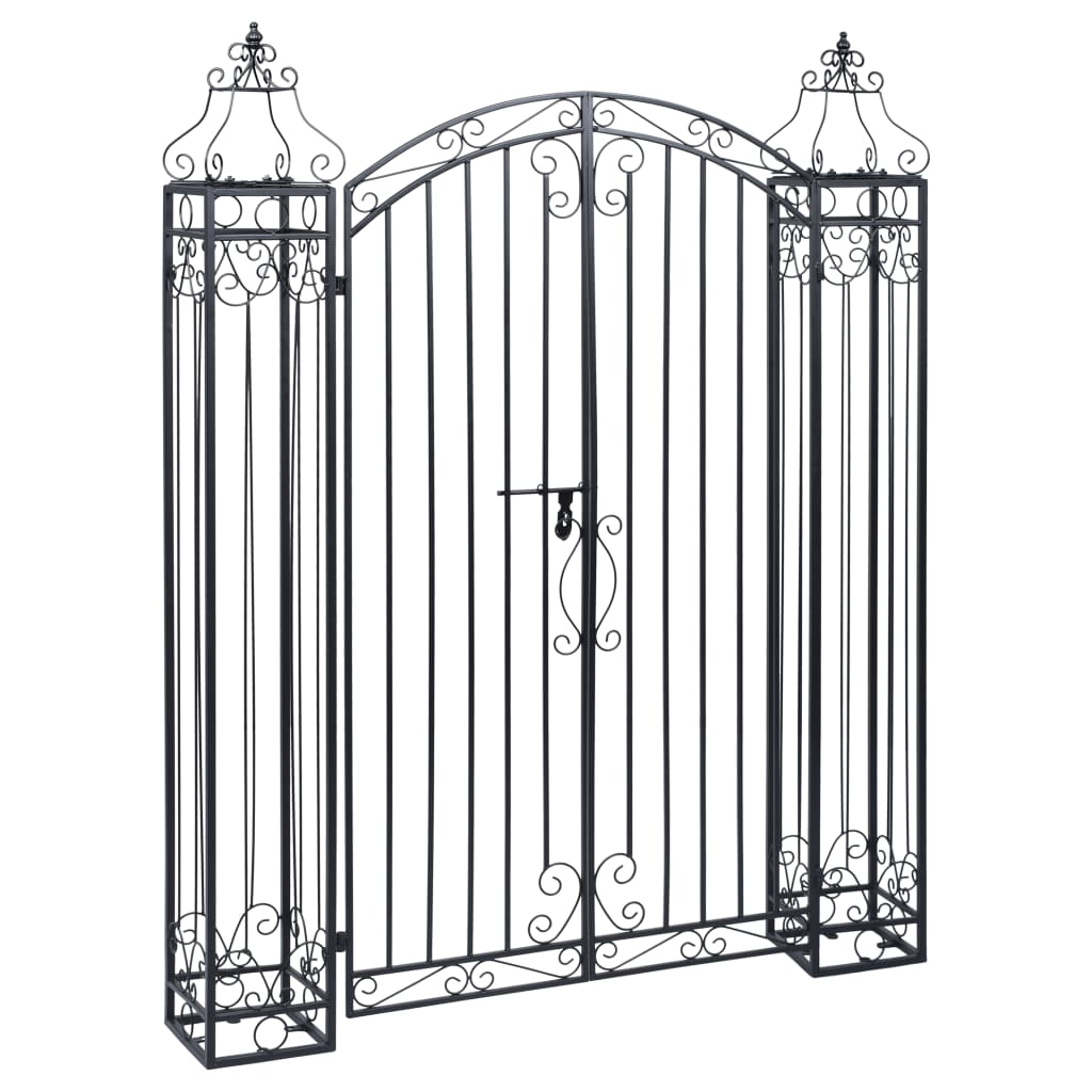 

vidaXL Poort decoratief 122x20,5x160 cm smeedijzer