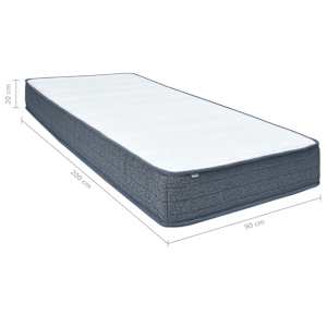 Matrace na postel boxspring střední tvrdost 200 x 90 x 20 cm - obrázek 11