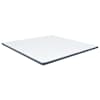 vidaXL vedruplokiga pealismadrats, 200 x 200 x 5 cm keskmise pehmusega
