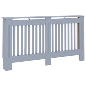 vidaXL radiaatorikate antratsiit 152 x 19 x 81,5 cm, MDF