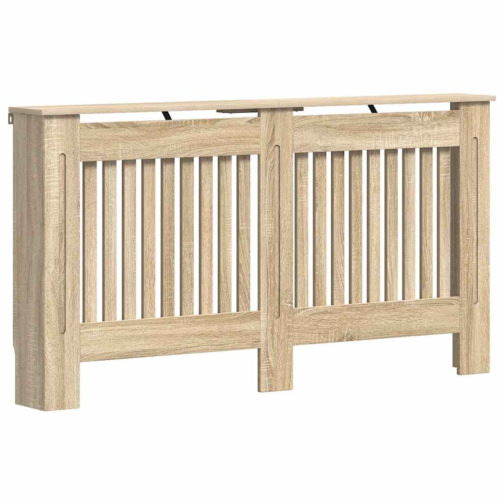 vidaXL Kryt na radiátor 152 x 19 x 81,5 cm kompozitní dřevo