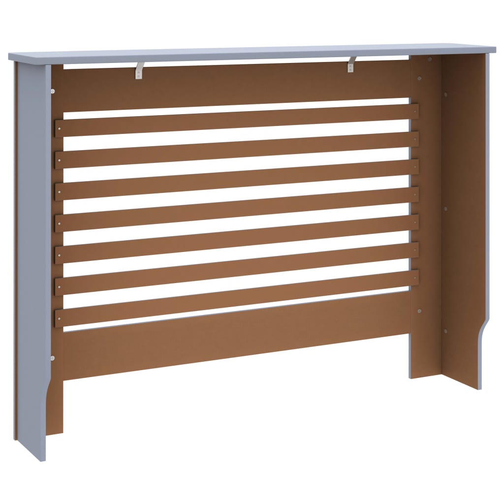 vidaXL Radiator Cover Anthracite 44.1"x7.5"x31.9" MDF