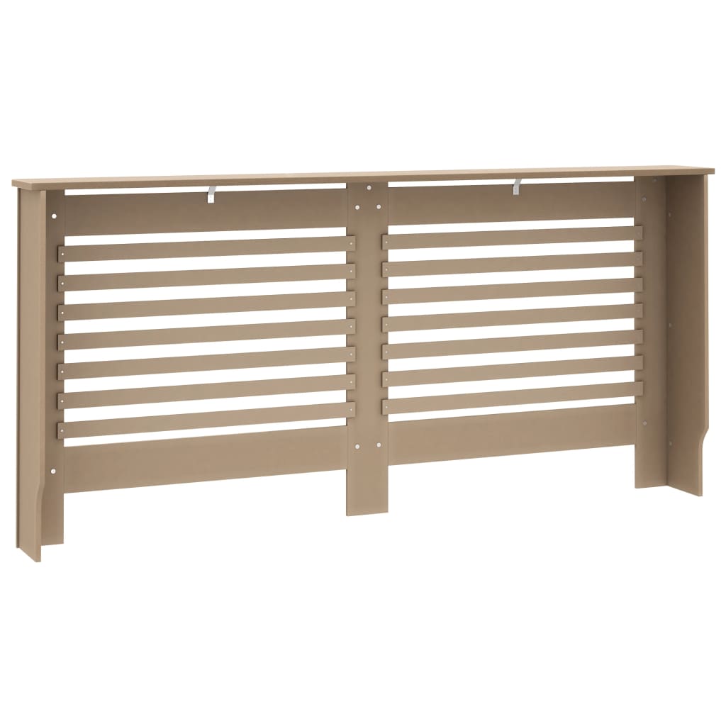 vidaXL Radiator Cover 67.7"x17.5"x31.9" MDF