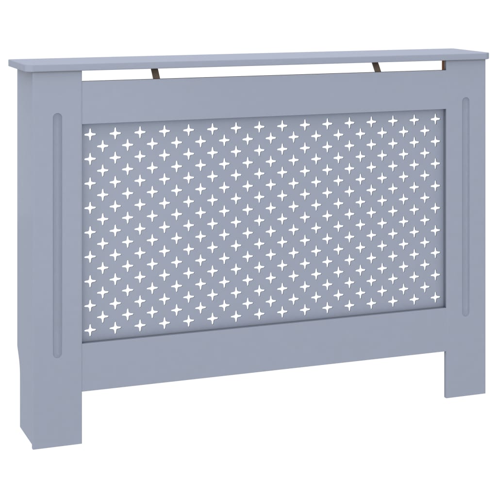 

vidaXL Radiator Cover Anthracite 44.1"x7.5"x31.9" MDF