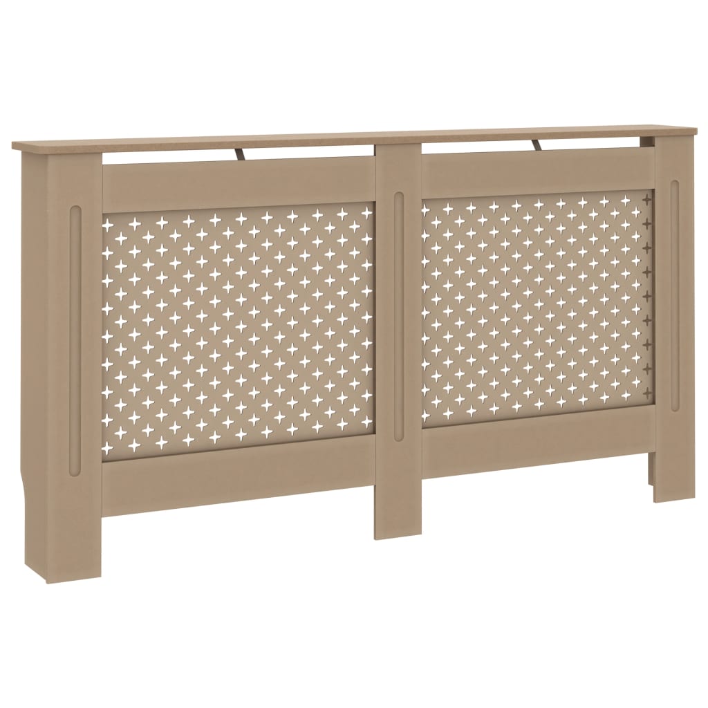 Image of vidaXL Radiator Cover 152x19x81.5 cm MDF