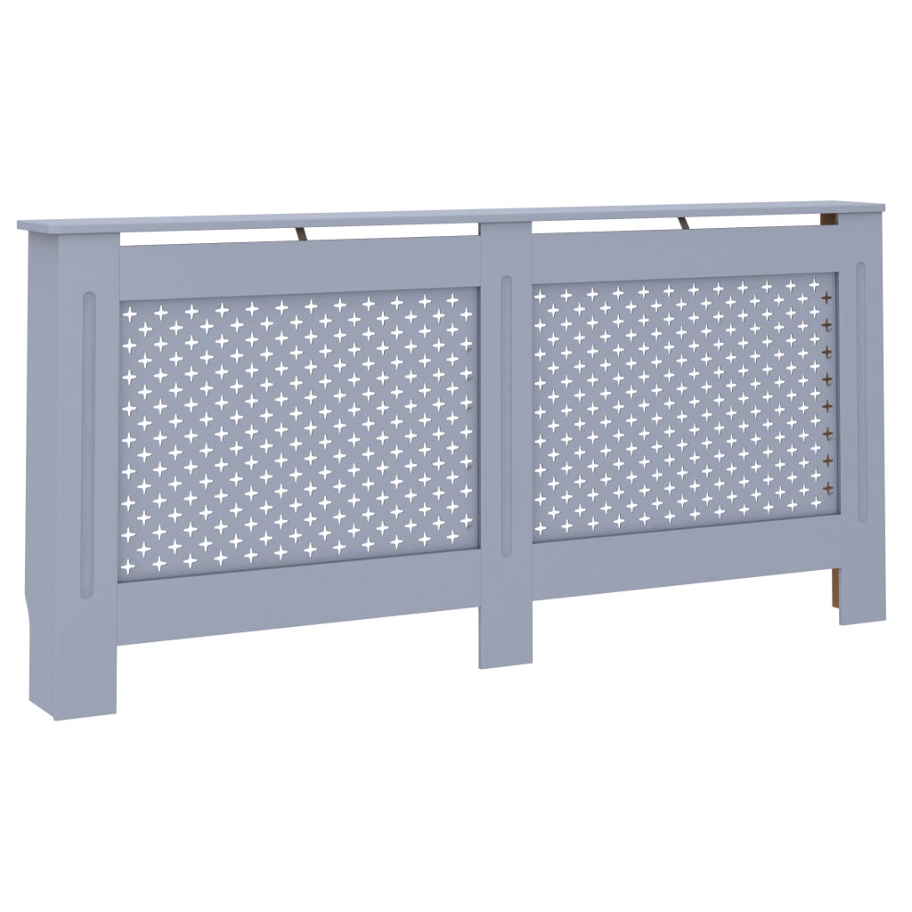 

vidaXL Radiator Cover Anthracite 67.7"x7.5"x31.9" MDF