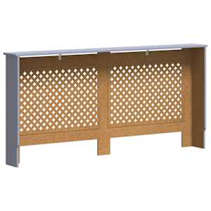 Kryt na radiátor antracitový 172 x 19 x 81,5 cm MDF - obrázek 6