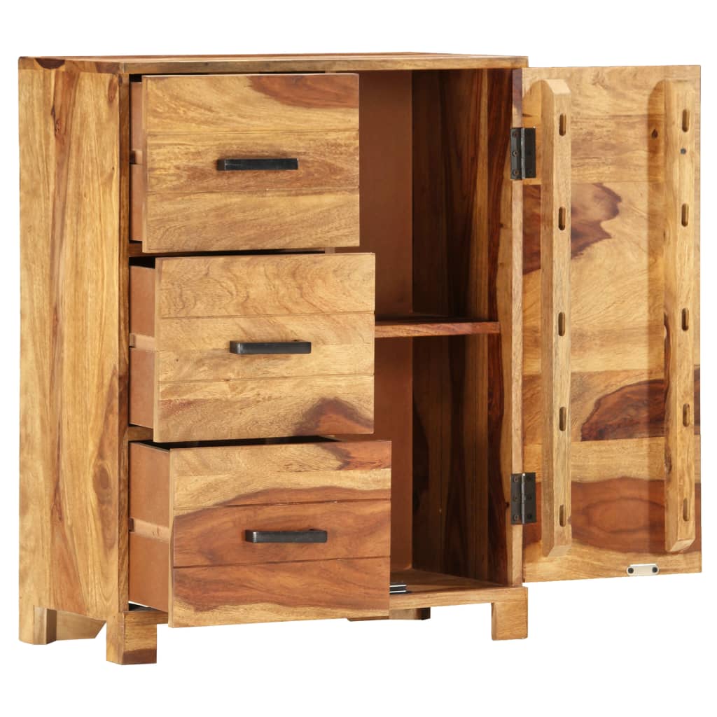 

vidaXL Dressoir 58x30x75 cm massief sheeshamhout