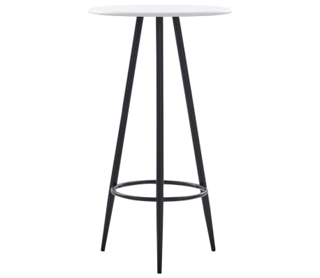 vidaXL Baro baldų komplektas, 5 dalių, rudos spalvos, audinys