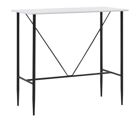 vidaXL Baro baldų komplektas, 5 dalių, kreminės spalvos, audinys