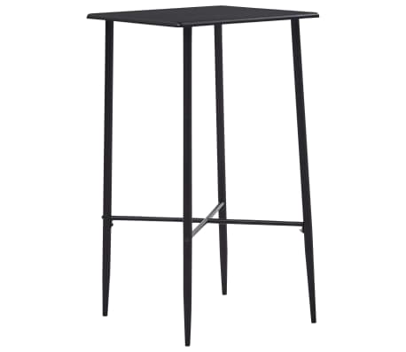 vidaXL 5-tlg. Bar-Set Kunstleder Braun