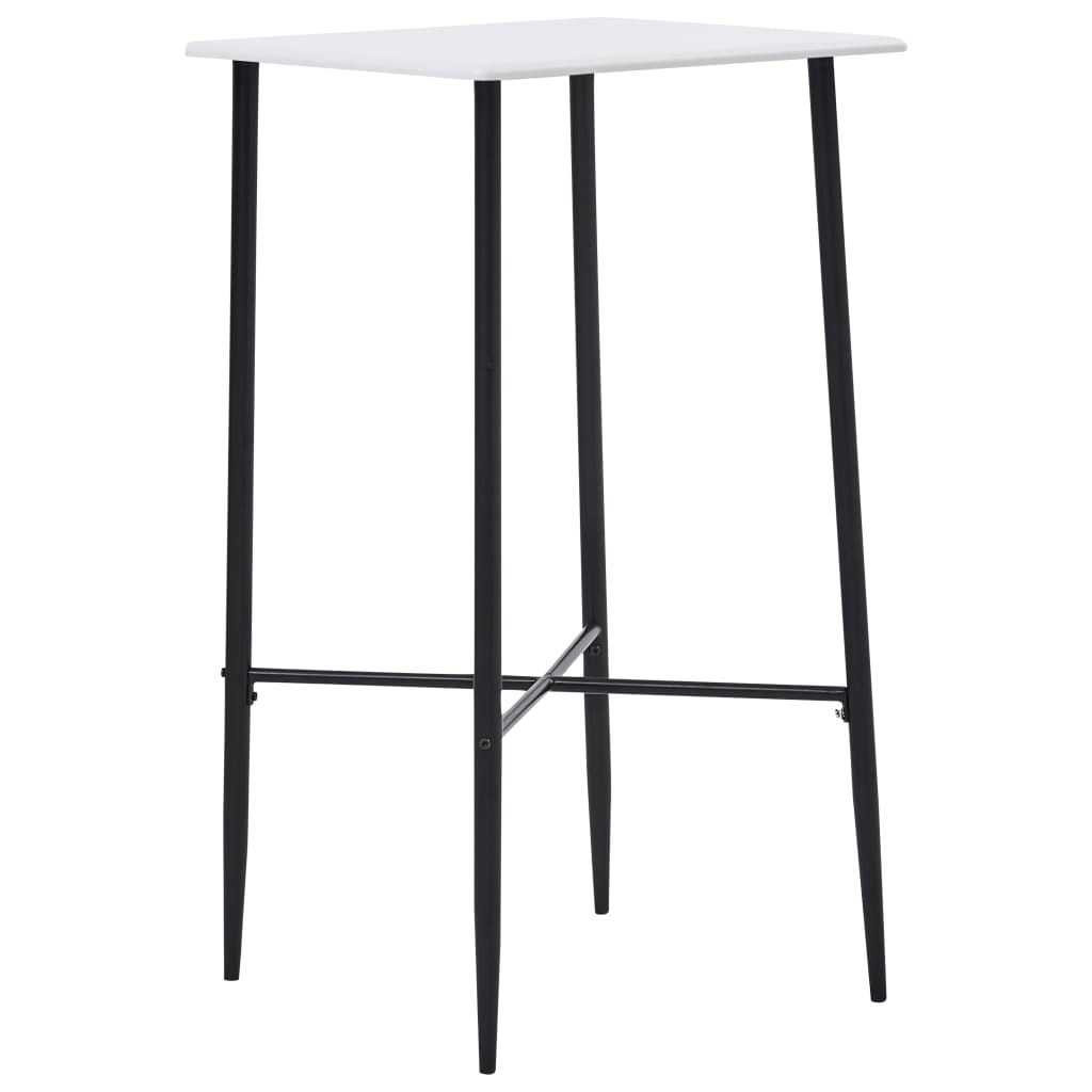 vidaXL Set mobilier de bar, 5 piese, roșu, plastic