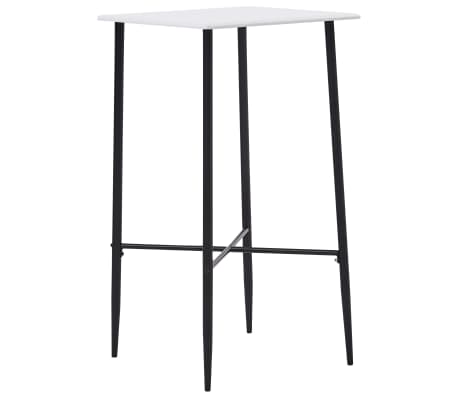 vidaXL 5-tlg. Bar-Set Kunstleder Braun