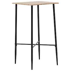 3dílný barový set textil tmavě šedý - obrázek 2