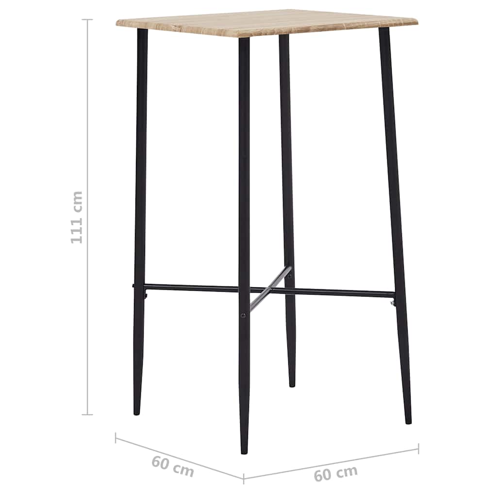 3dílný barový set textil taupe - obrázek 12
