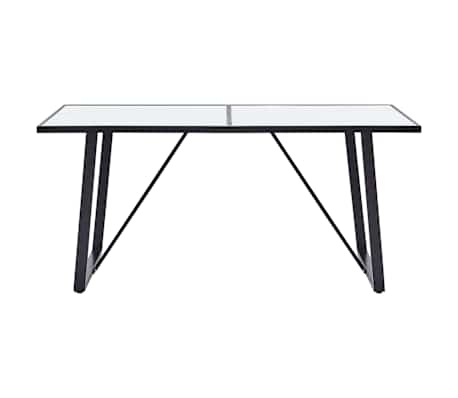 vidaXL Essgruppe 7-tlg. Creme Kunstleder Esszimmergarnitur Esstisch