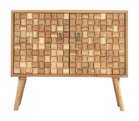 vidaXL kumode, 75x35x65 cm, akācijas masīvkoks