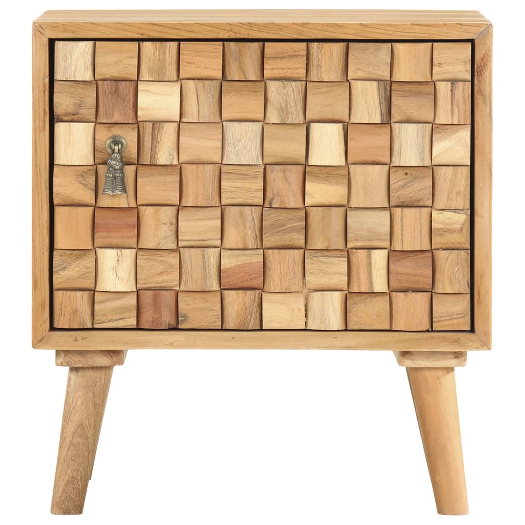 

vidaXL Nachtkastje 42x35x45 cm massief acaciahout