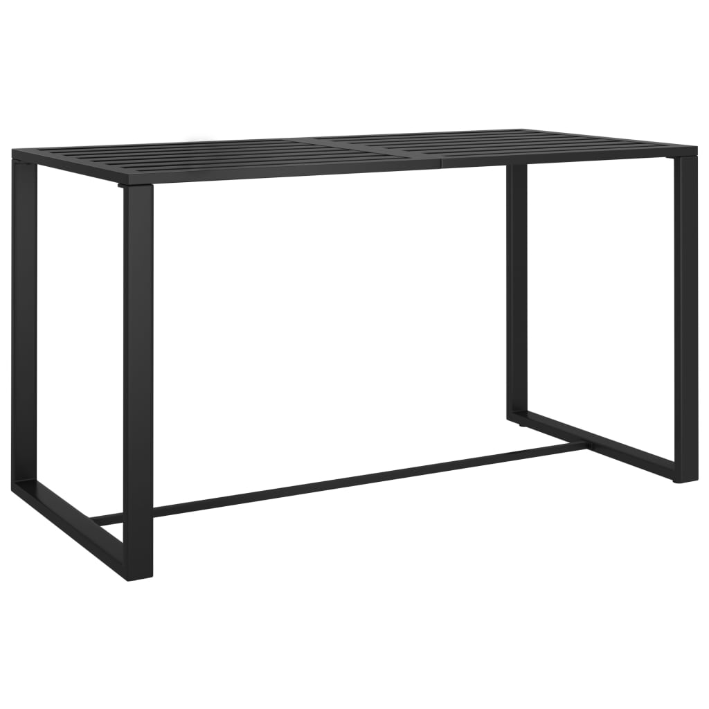 

vidaXL 5-delige Loungeset met kussens aluminium antraciet