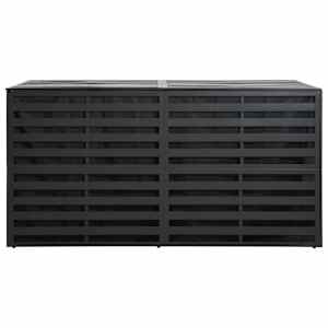 vidaXL Dynbox aluminium 200x100x100 cm antracit