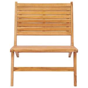 vidaXL Καρέκλα Κήπου από Μασίφ Ξύλο Teak