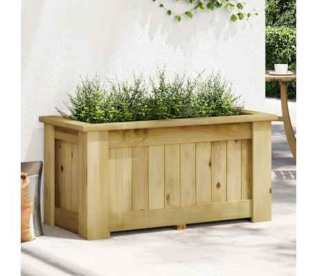 VidaXL - Jardinière - 40x40x50 - Cm - Solide - Douglashout