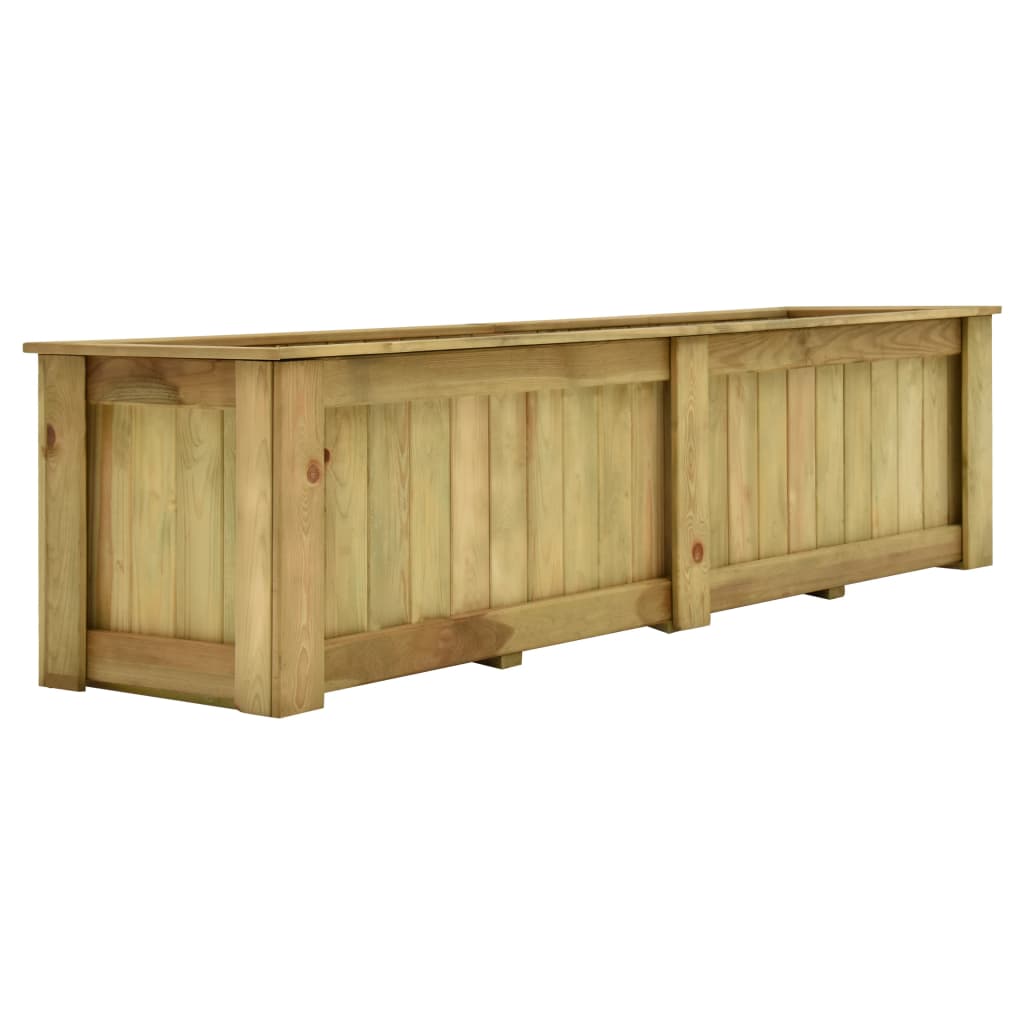 Jardinière surélevée en bois extérieure rangement intégré – 669 - Aspect  brut - Happy bois - Le spécialiste des piscines hors sol en bois