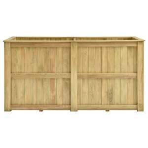 vidaXL Lovelis, 196x100x100cm, impregnuota pušies mediena