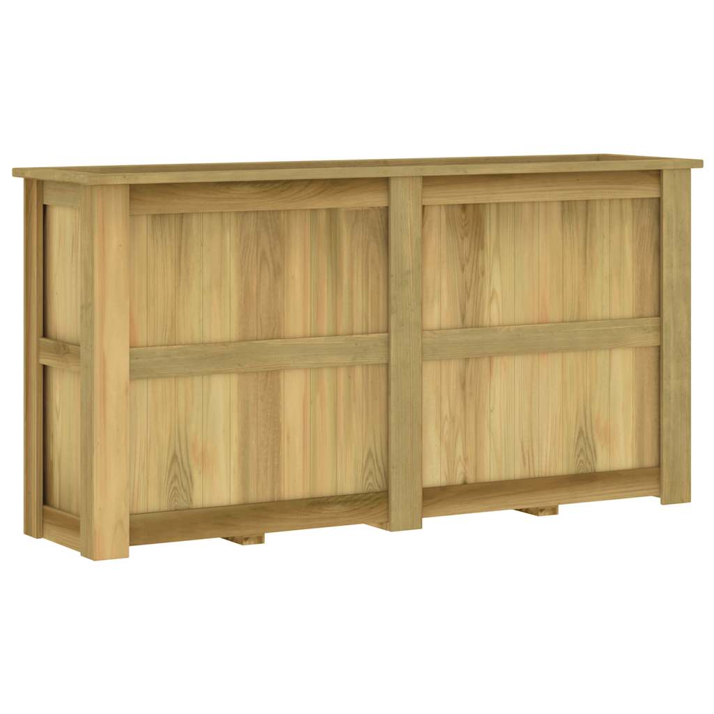 vidaXL Hochbeet 196 x 50 x 100 cm Kiefernholz Imprägniert