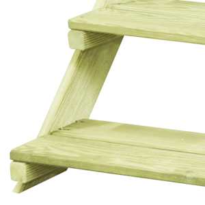 Stojan na rostliny 80 x 80 x 80 cm impregnovaná borovice - obrázek 5