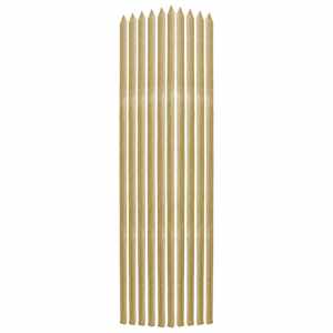 vidaXL Βέργες Στήριξης Φυτών 10 τεμ. 2,8x2,8x150 εκ. Εμποτισμένο Πεύκο